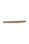 100% Genuine Leather Gold Color Suit Bridge Brown Women's Belt 2cm Fits Whole Outfit_Ki̇li̇k-Gold - 7