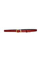 100% Genuine Leather Gold Color Suit Bridge Red Women's Belt 2cm Fits All Clothes_Ki̇li̇k-Gold - 7