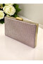 Dot Patterned Color Women's Evening Dress Bag