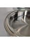 5.8L Golden Wedding Chafing Dish Counter Top Buffet Set Stainless Steel Round Hydraulic Food Warmer - 8