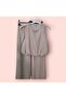 Linen Balloon Zero Sleeve Blouse-Pants Suit - 2