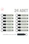 Specially for Baby's Name for Celebration of Forty Flying, Set of 24 Souvenir Keychains, White & Black