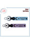 Set of 2 Keychains with Names Written, Sky Blue-Purple, Meaningful Farewell Gift for a Student – Moon and Stars