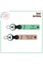 Turkish Written Name and Surname Special Gift Keychain for Your Friends, Green-Kitten Mouth