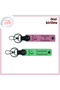 Team, Pink-Green, Special Elegant Thank You Gift for the Manager – Crescent and Turkey Themed Keychain