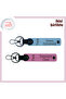 Team, Sky Blue-Pink, a Loving Gift for Your Loved Ones – Turkish Text Patterned 2-Piece Keychain