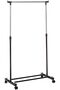 Stainless Steel Elevation Type Folding Clothes Hanger Single Pole - 2