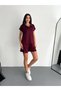 Women's Modal Fabric Polo Neck T-Shirt Shorts Set