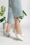 Pointed Toe Bow Detail Women's Heeled Shoes Zy-01