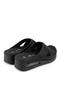شبشب نسائي من Fly Anatomical Airmax Memory Foam منقوش باللون الأسود - 4