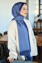Premium Lux Original Monogram Shawl (Silk Voile, High Quality, Lightweight, Casual, Stylish, Testure Clothing) - 4