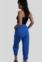 Blue Elastic Waist Trousers - 3