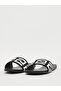 Textured Printed Flat Sandals - 2