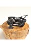 Fashionable Genuine Leather Bracelet with Double Axe Figure 2