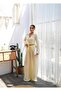 Women's Wrinkle Fabric Waist Tie Shirt and Oversize Pants Set - 5