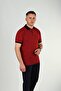 Tmb Striped Polo Neck Claret Red - 2