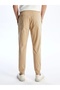 Xside Beige Slim Fit Gabardine Men's Jogger Pants - 4