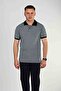 Tmb Striped Polo Neck Light Gray - 6