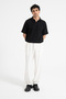 Baggy Fit Pleated Fabric Trousers - 7