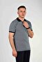 Tmb Striped Polo Neck Light Gray - 3