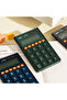 EM130 Portable Calculator 12 digits Green - ideal for school and office use - 7