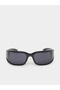 Plain Oversized Wrap Sunglasses