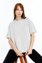 Women's Modal T-Shirt Oversize Comfortable Loose Fit T-Shirt Heavy Fabric Easy to Wrinkle Free Ironing - 2