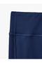 Slim Fit Sports Leggings with High Waist Stitching Detail - 5