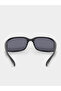Plain Oversized Wrap Sunglasses - 5
