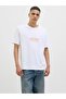 Slogan Print Short Sleeve T-Shirt - 2
