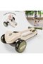 Forte 3in1 Parent Controlled 3 Wheel Kids Scooter with Lighted Seat Green - 8