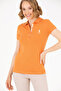 Women's Tile Basic Polo Neck T-Shirt 50262698-Vr031 - 2