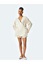 Long sleeve double-breasted satin kimono jacket. - 3