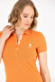 Women's Tile Basic Polo Neck T-Shirt 50262698-Vr031 - 4