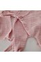 Pink Muslin Hospital Release Set of 4, Newborn Set - 6