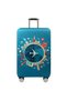 Protective cover for suitcase, BURRAQ, Polyester, 60L, Multicolor - 4