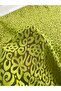Vibrant Green Floral Patterned Burnout Tulle Fabric – 140 cm Width