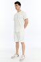 Men's 2-Piece T-Shirt & Double Leg Shorts Set, Combed Cotton, Lycra Fabric Regular Fit - 5