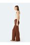 brown Drawstring Pants - 2