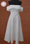 - Talia 8659 4321 Handmade Etol Collar Satin Evening Dress