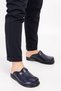 Unisex Women Men Navy Blue Hole-Free Classic Sabo Orthopedic Doctor Nurse Cook Kitchen Slippers - 3