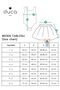 Glittery Strap Snap Girls Bodysuit and Fluffy Tutu Skirt Set - 5