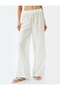 off white Viscose Pants - 4
