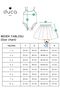 Glittery Rope Strap Snap Fastener Girl's Bodysuit and Bow Fluffy Tutu Skirt Set - 3