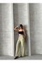 Waist Tie Detailed Linen Trousers Misspnt2669 - 4