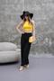 Aerobin Fabric Loose Cut Casual Trousers - 3