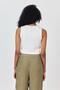 Ecru Buttoned Front Blouse - 6