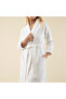 Sobeska 100% Cotton Women's Bathrobe White - 5