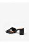 Vizzano Ladies Low Heel Sandals Black | Made In Brazil - 3