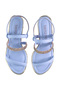 Ladies Mid Heel Sandals Jeans | Made In Brazil - 5